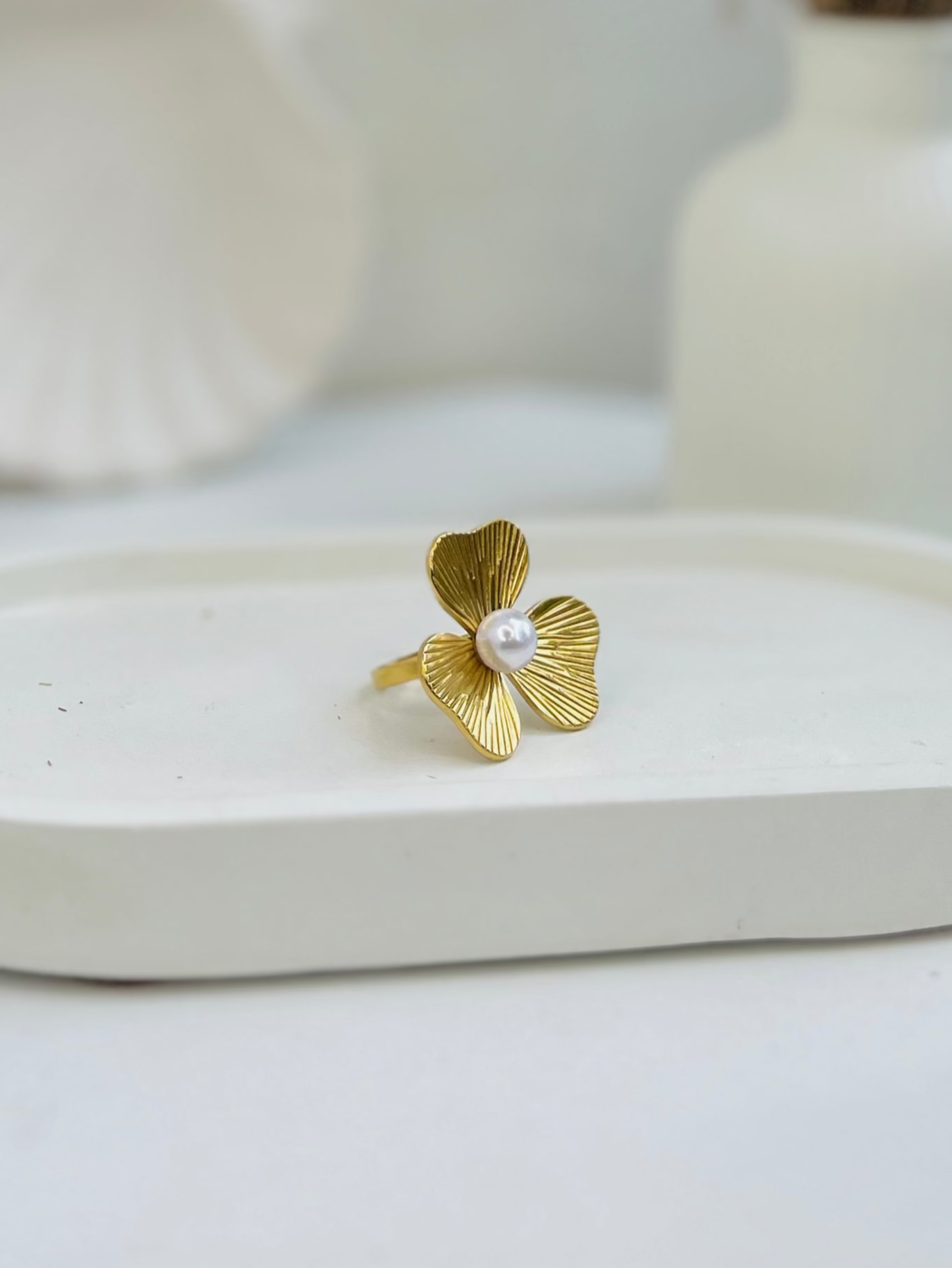 Anti Tarnish Aura Ring