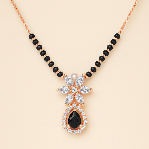 Ishara Black Modern Mangalsutra