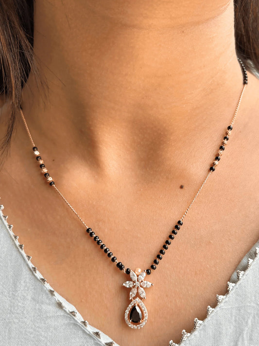 Ishara Black Modern Mangalsutra
