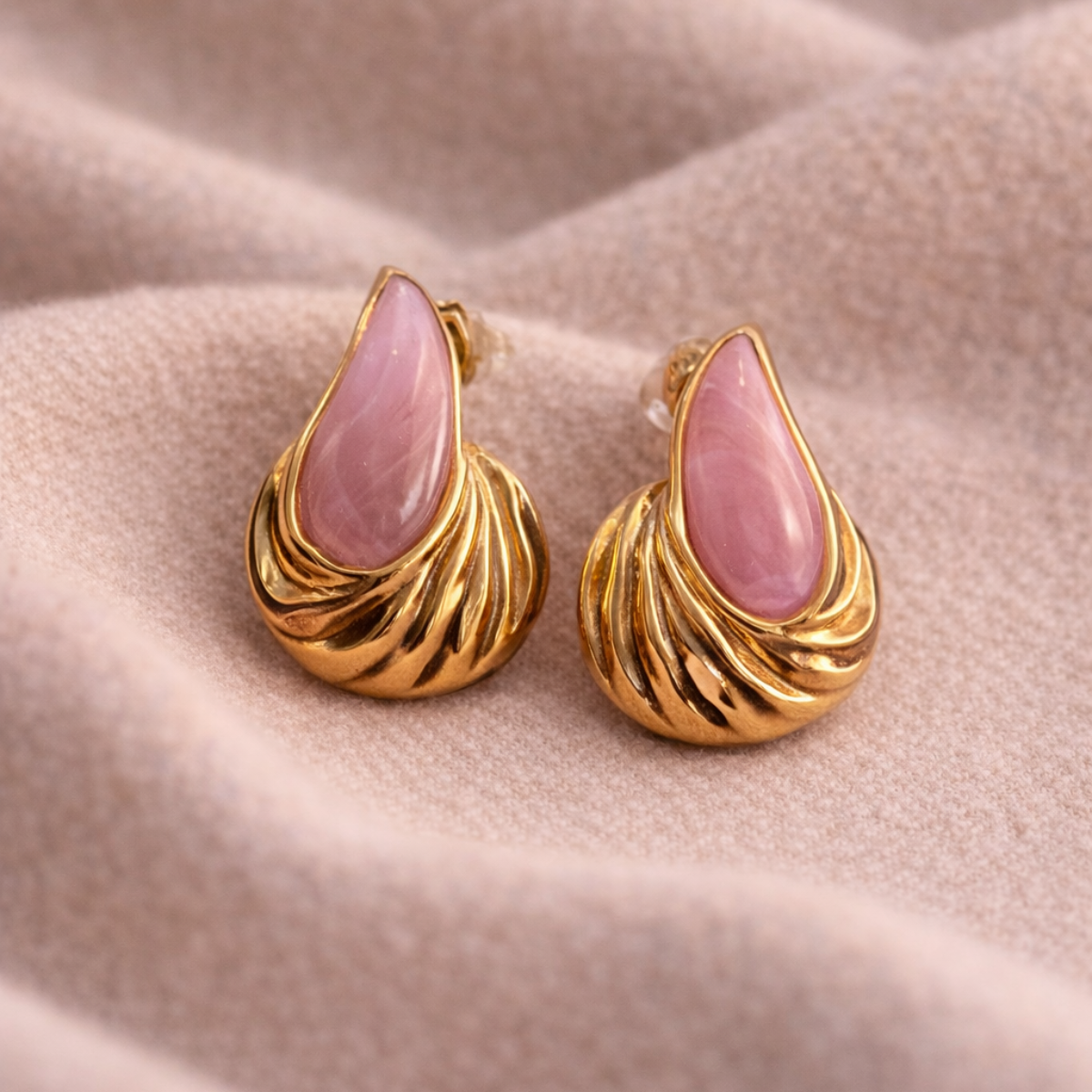 Rose Drop Studs