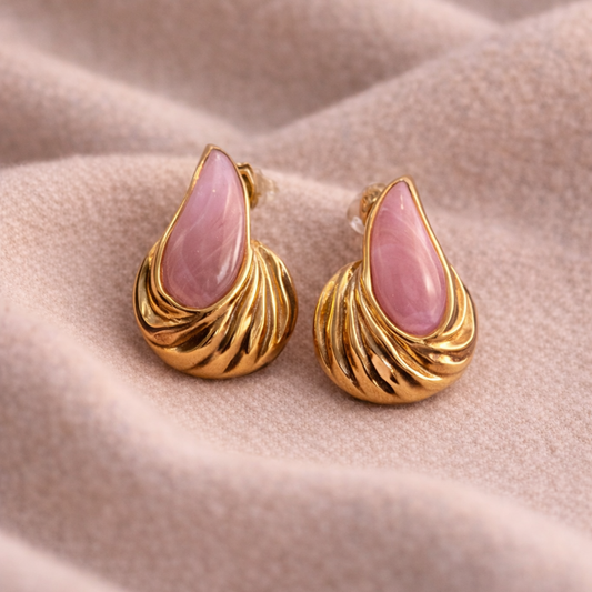 Rose Drop Studs