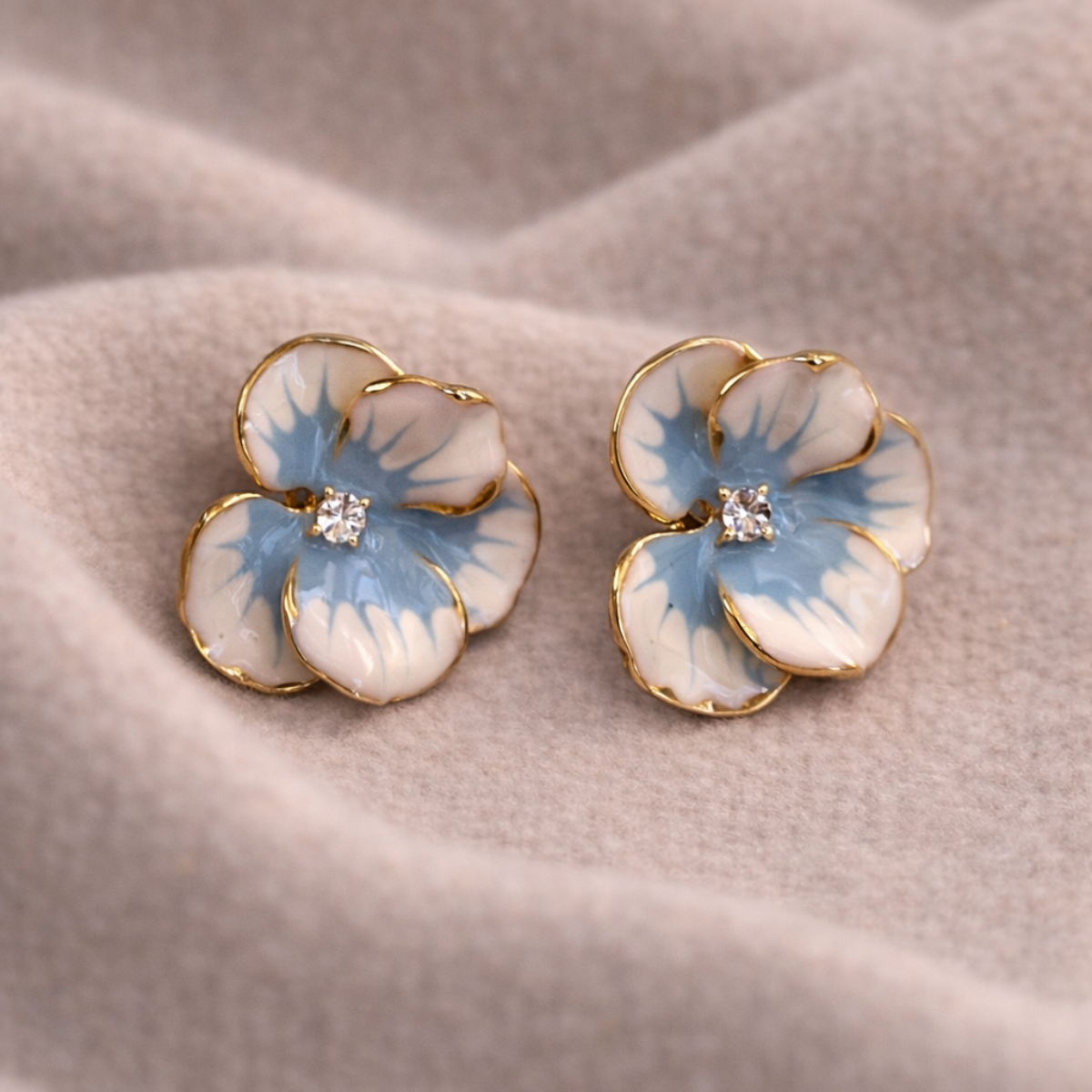Sky Flower Stud Earings