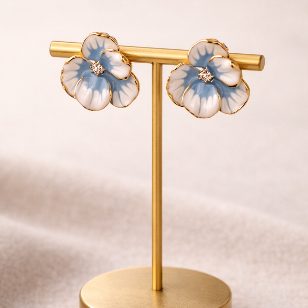 Sky Flower Stud Earings