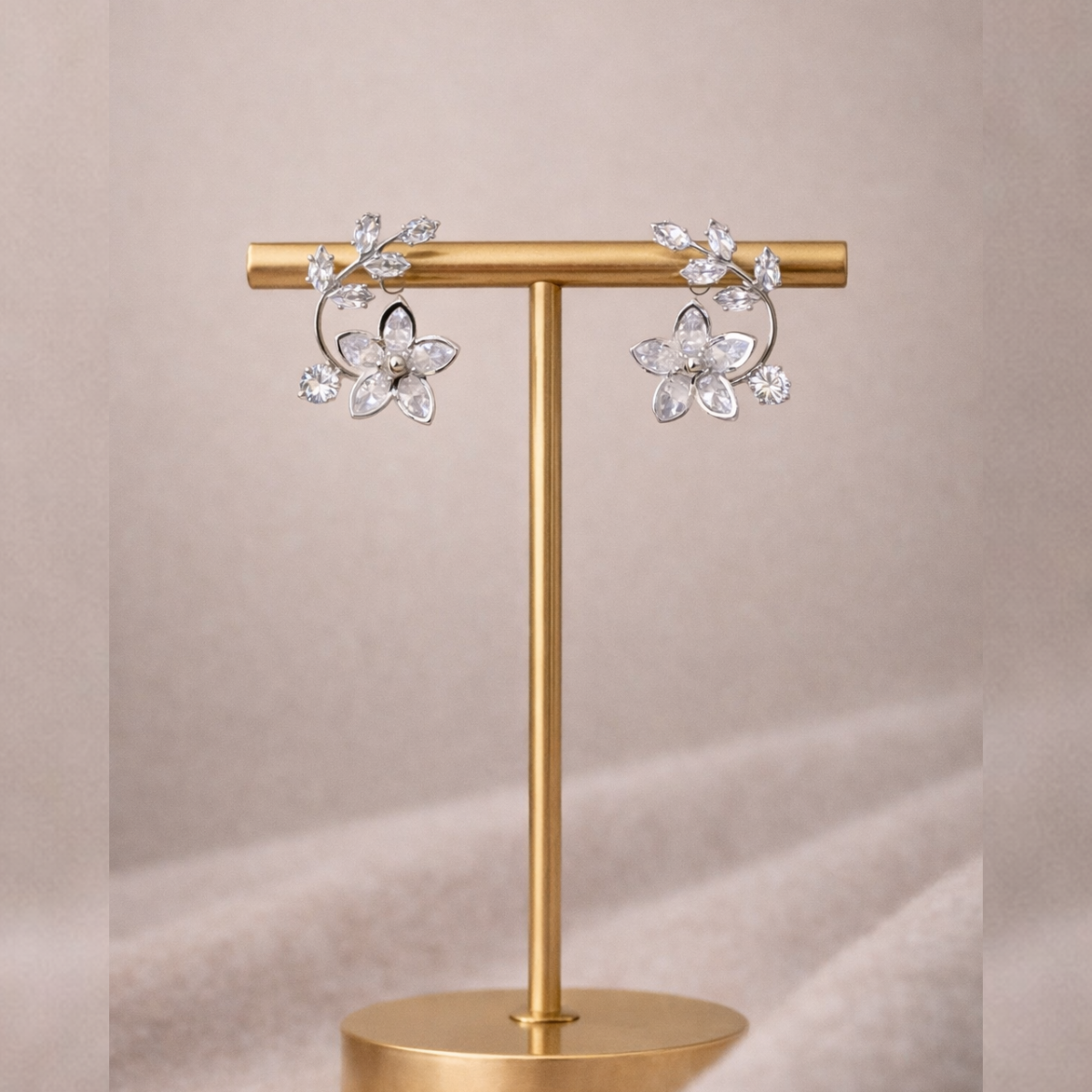 Crystal Vine Studs
