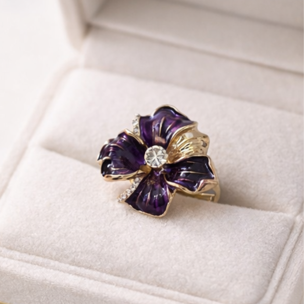 Royal Orchid Ring