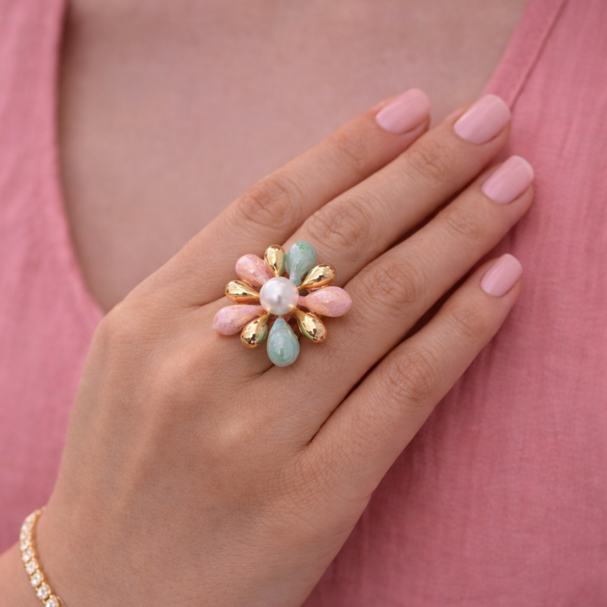 Pearl Bloom Ring
