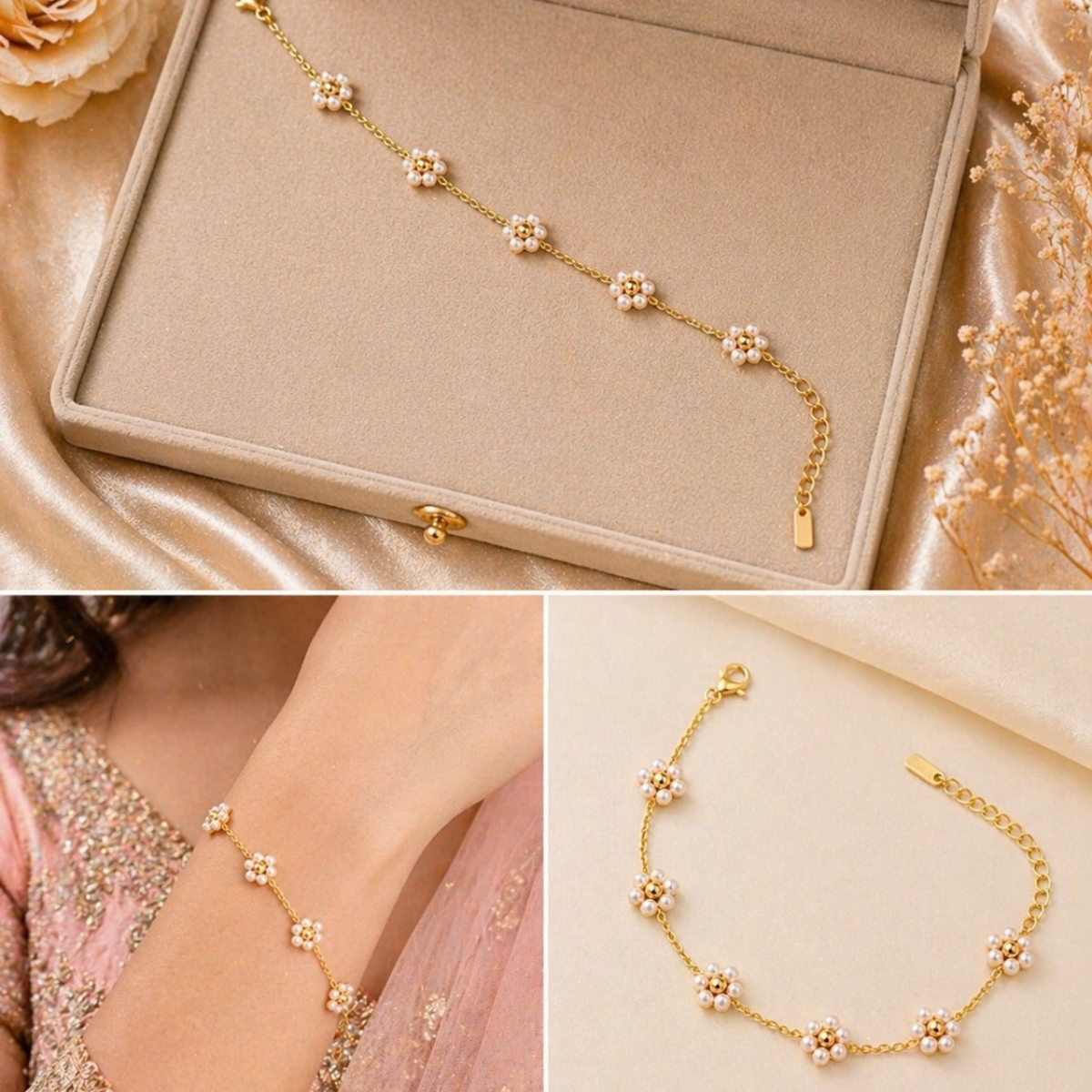 Anti Tarnish Dainty Bracelets