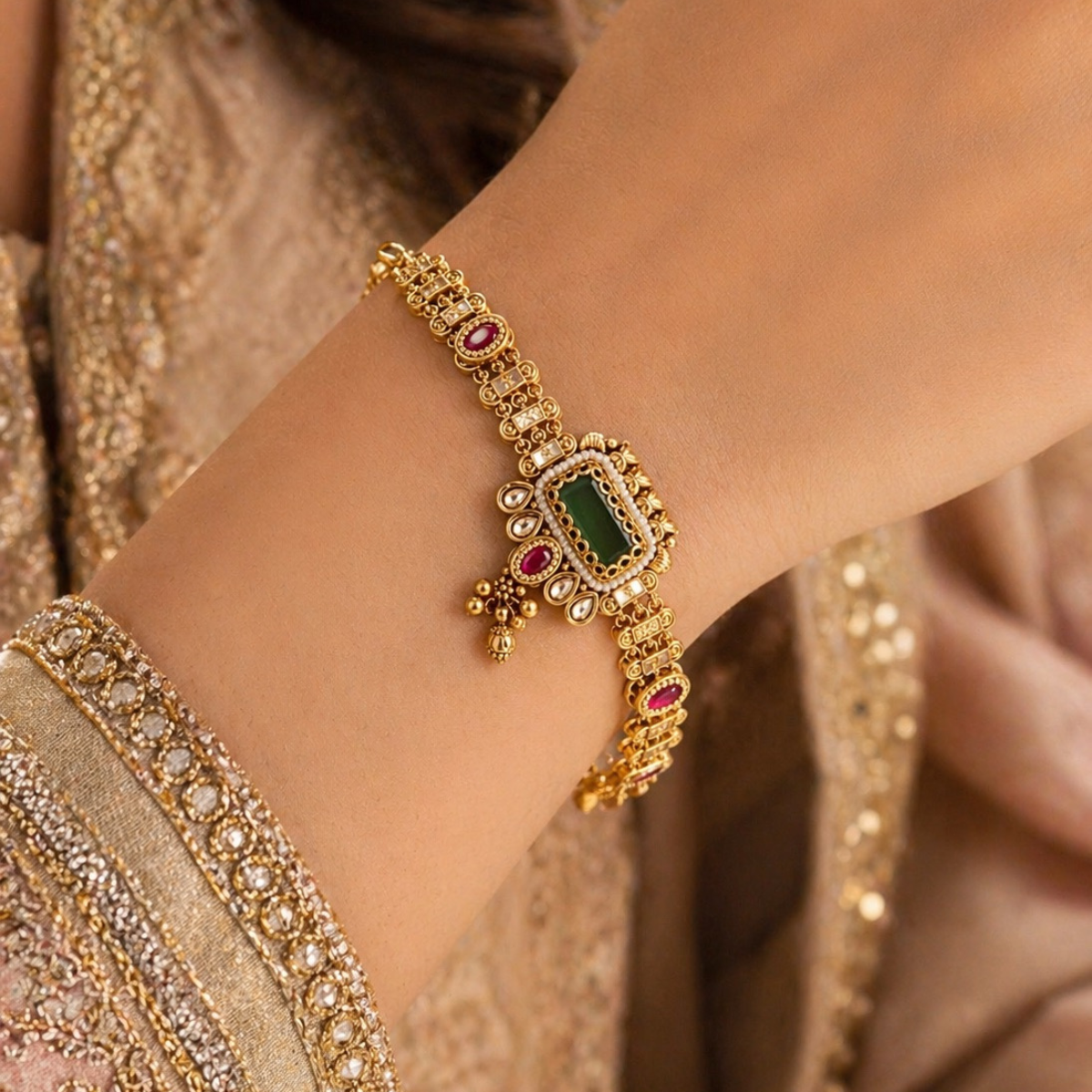 Aqua R Traditional Bracelet