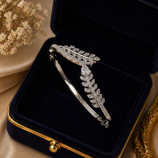Ad silver khushi Bracelet