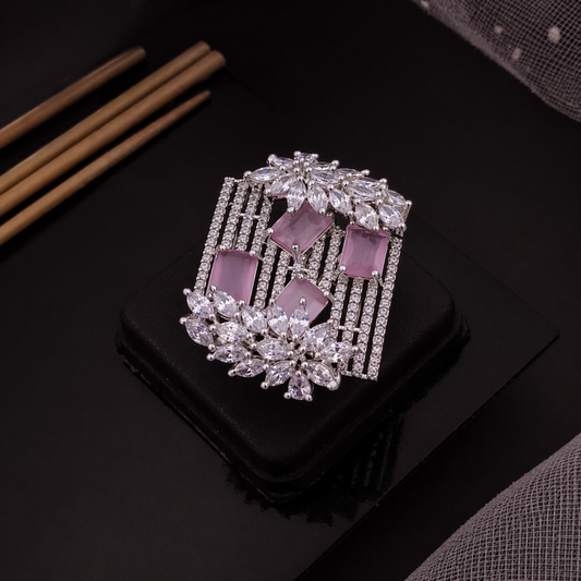 Ad Silver Statment Ring