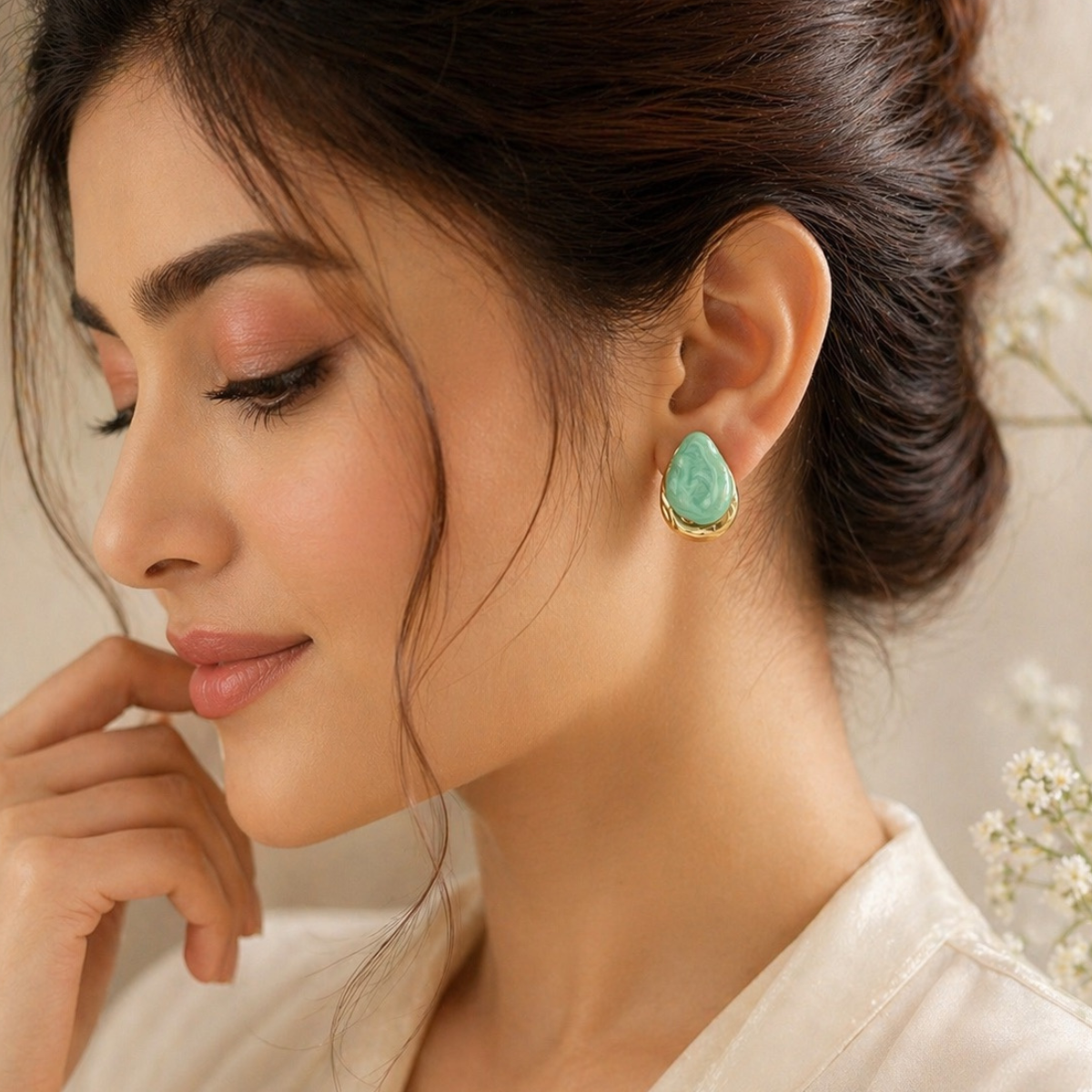 Anti Tarnish Zlo Earing