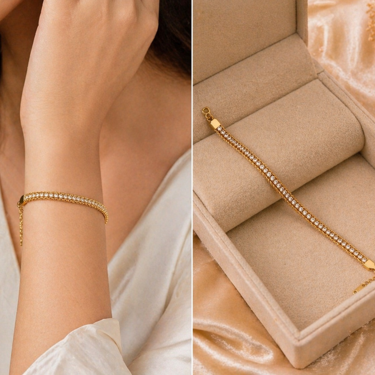 Anti Tarnish Luxe Chain Bracelets