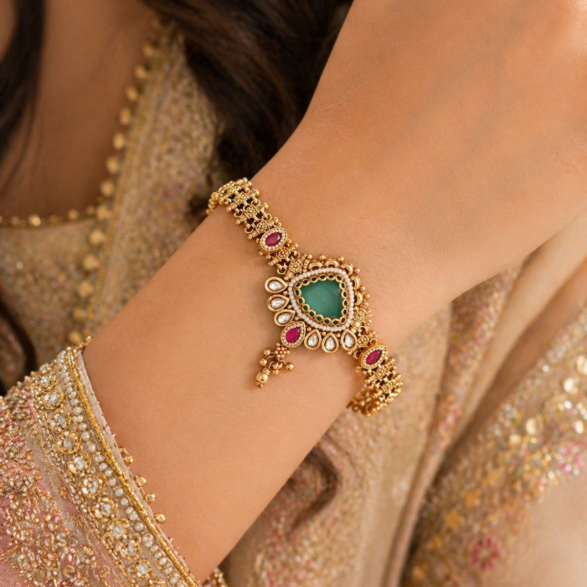 Aqua T Traditional Bracelet