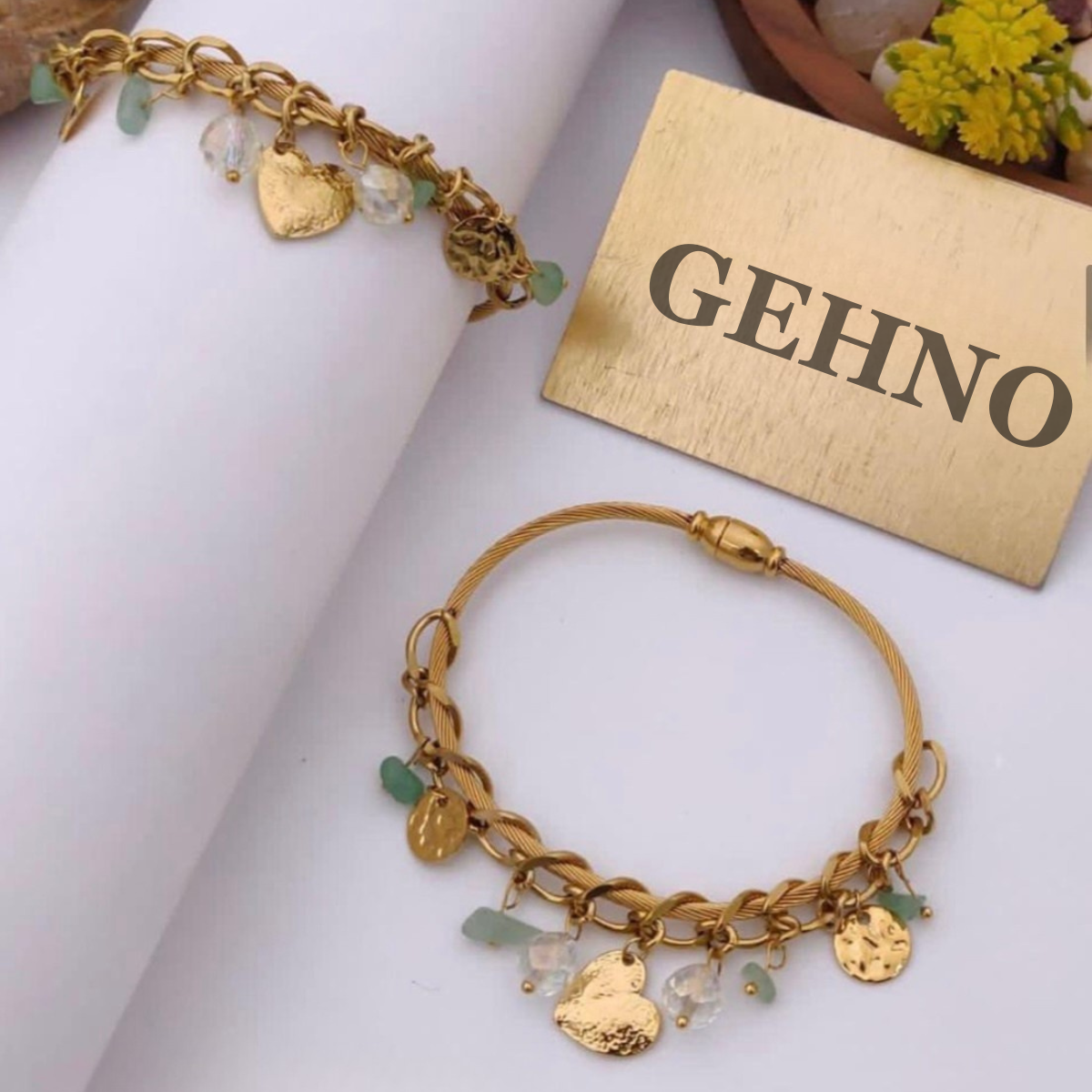 Anti Tarnish charms Bracelets