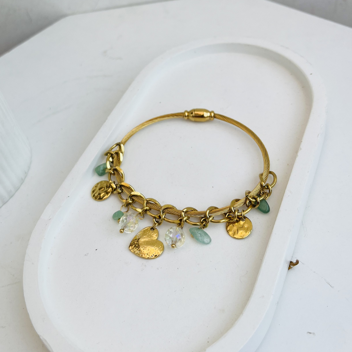 Anti Tarnish charms Bracelets