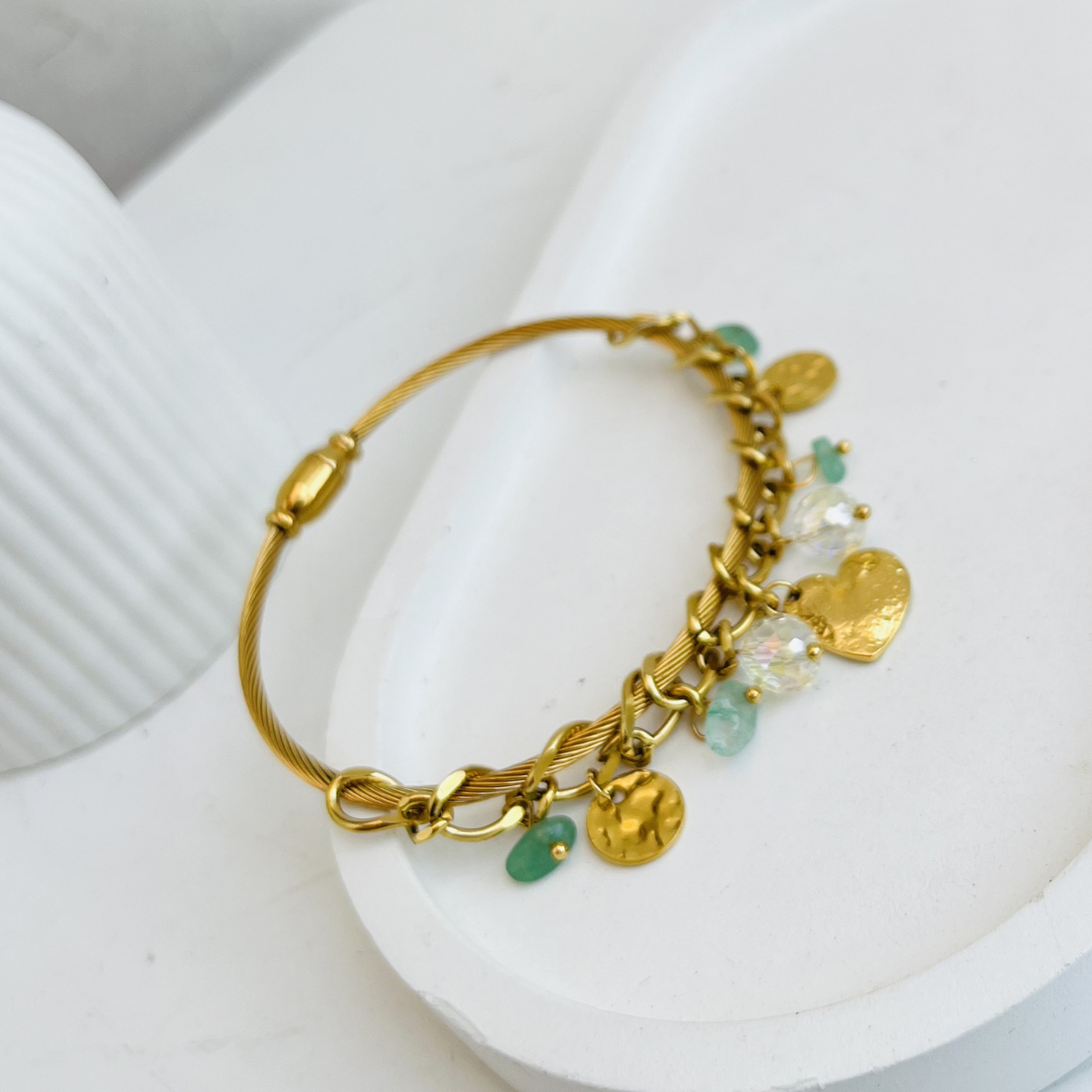 Anti Tarnish charms Bracelets