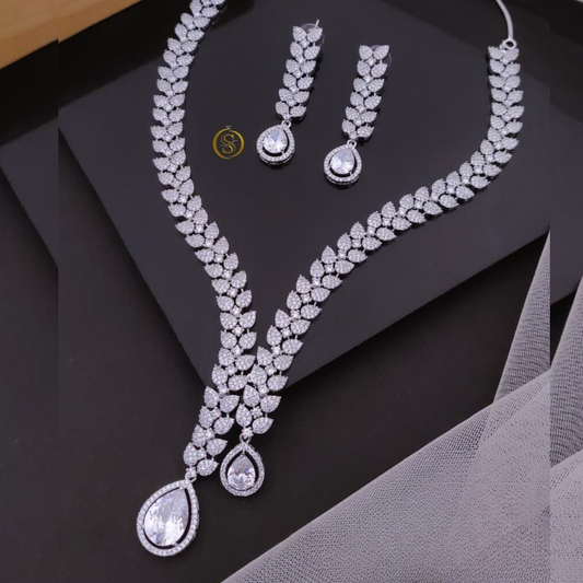 AD Silver Necklace