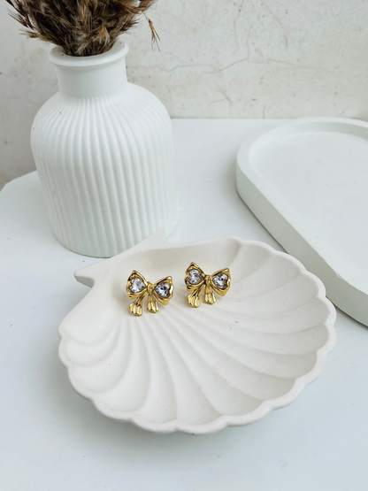 Anti Tarnish Dainty Bownot  Studs Earings