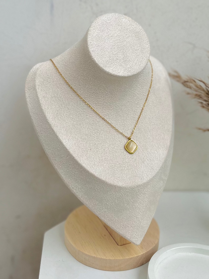 Anti Tarnish Sunkissed Shell Pendant