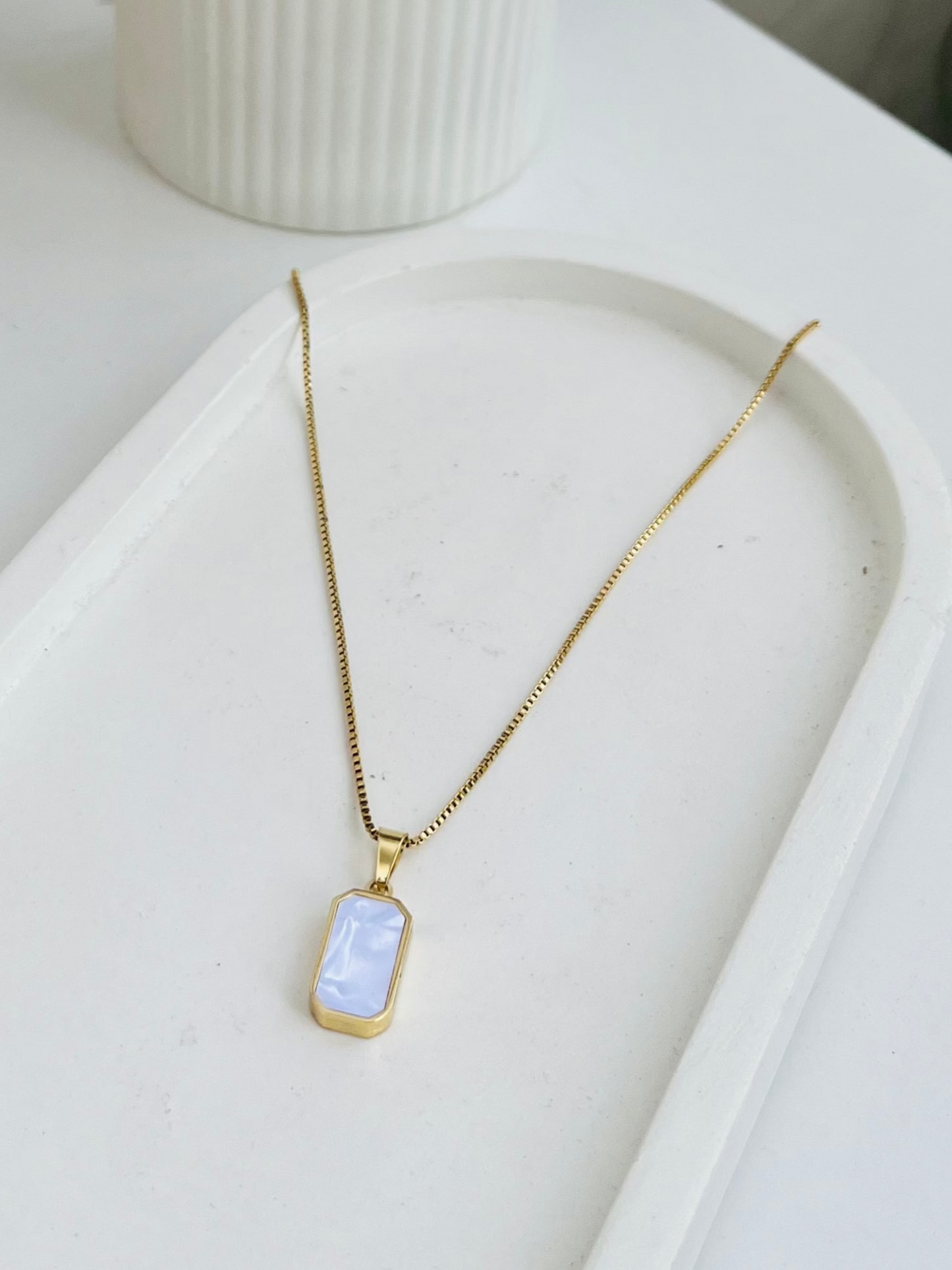 Anti Tarnish 2 in 1 necklace