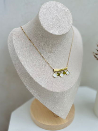 Anti Tarnish Gold Bar Necklace